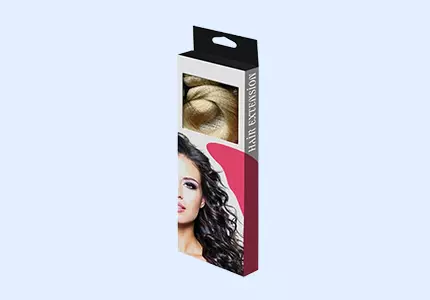 Custom Printed Hair Extension Boxes