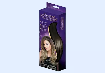 Hair Extension Packaging Boxes