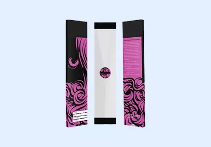 Hair Extension Packaging Boxes